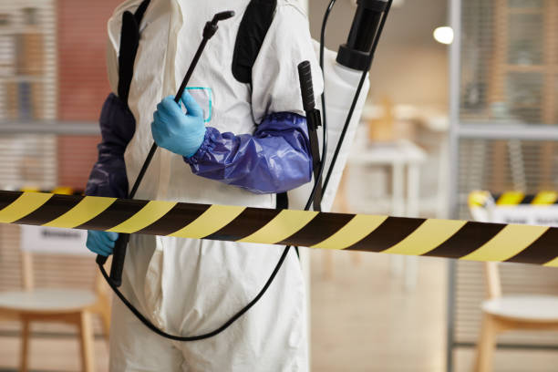 Professional Biohazard Cleanup technician working in Valley City, OH